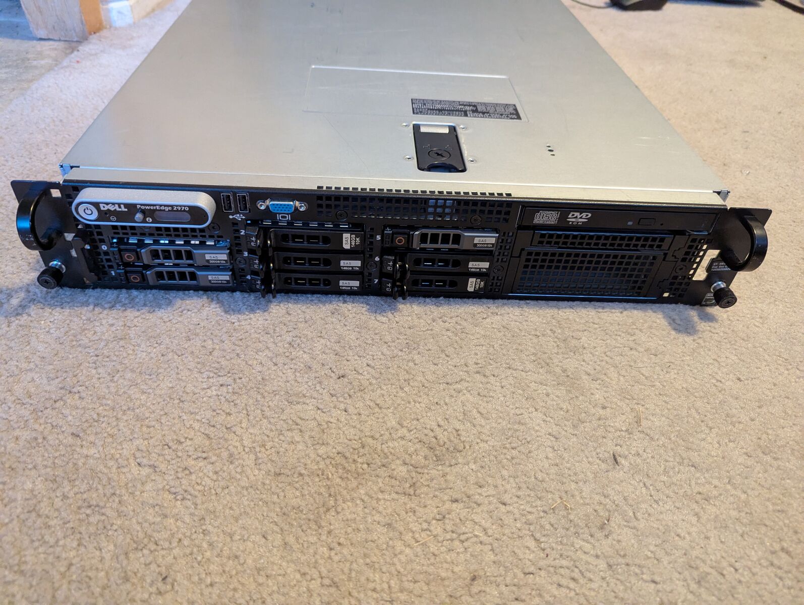Dell PowerEdge 2970 Opteron 2212 2.0Ghz 10GB RAM 1TB Storage