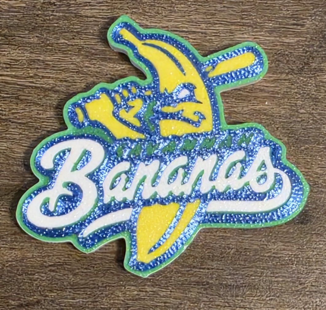 Custom Savannah Bananas Magnet – Premium Silk Finish & Embedded Magnets
