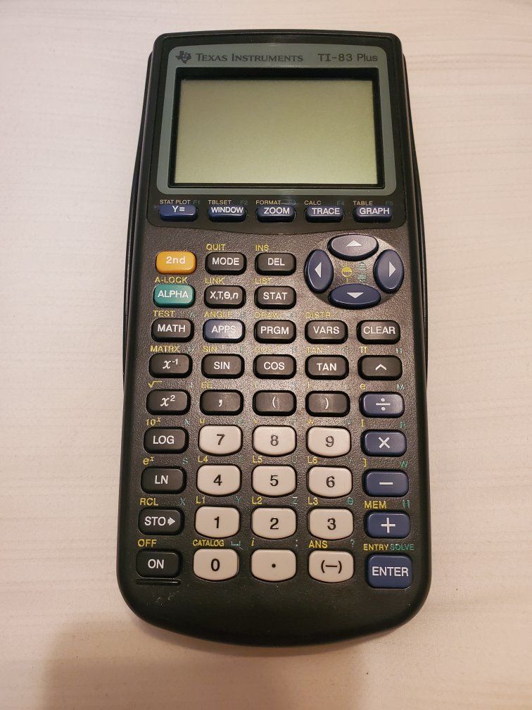 TI-83 Plus Graphing Calculator Texas Instruments