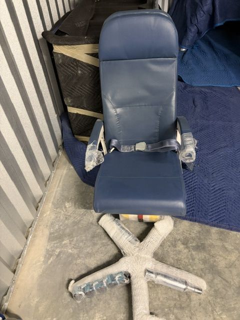 One of a kind airlines desk chair!