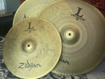 Low volume cymbals