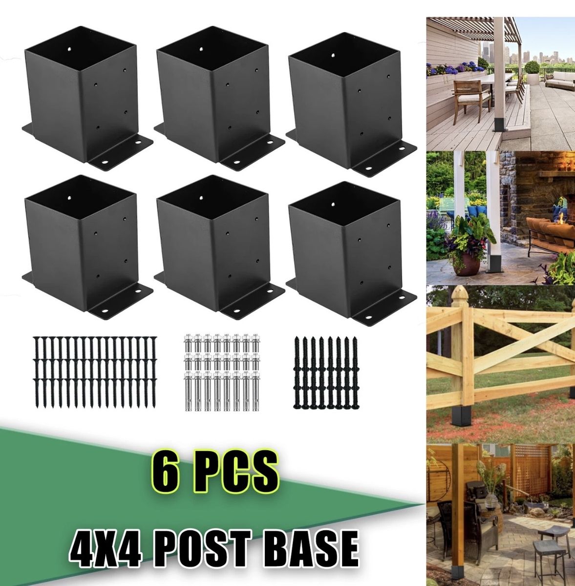 4x4 post base new