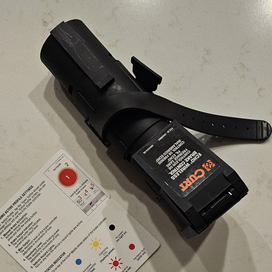 CURT ECHO WIRELESS BRAKE CONTROLLER!