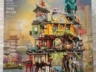 Retired Lego Ninjago City Gardens 71741