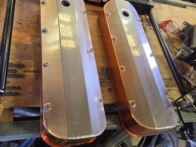 Big block valve covers set