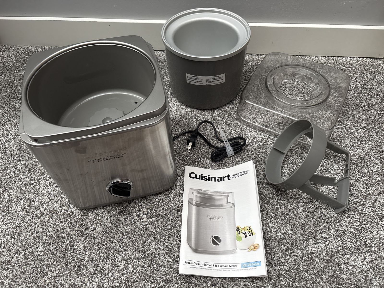 Cuisinart Ice Cream Maker