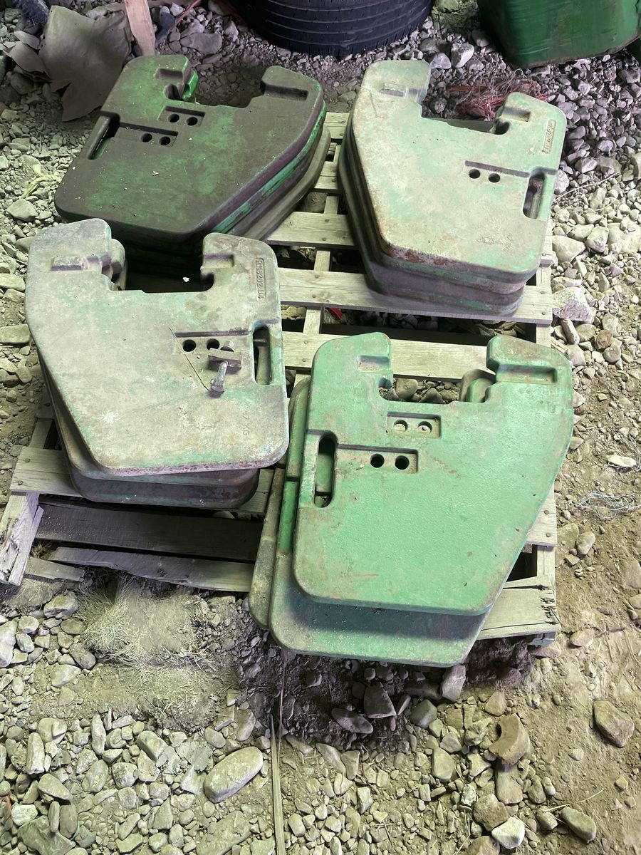 John Deere tractor weights