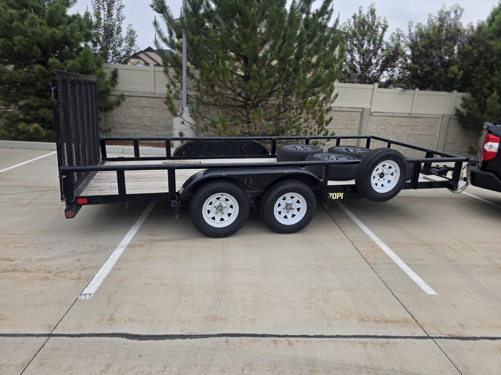 Big Tex 70PI Utility Trailer - 7' x 16'