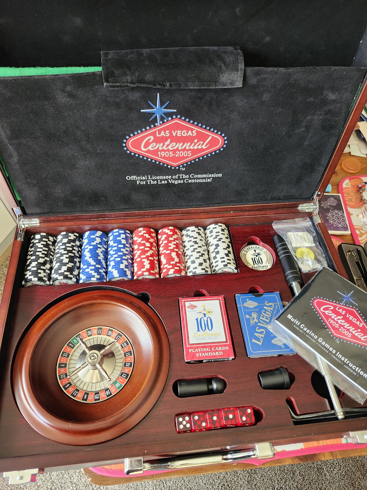 Poker game set