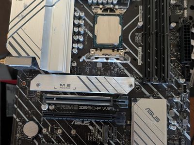 I9 12900k plus Asus z690 Wifi motherboard