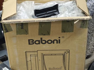 Baboni Large Pet Door for Wall Installation - White