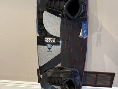 Ronix Space Blanket Wakeboard W/ Brand New Binding