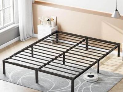 Brand new Cali king metal bed frame