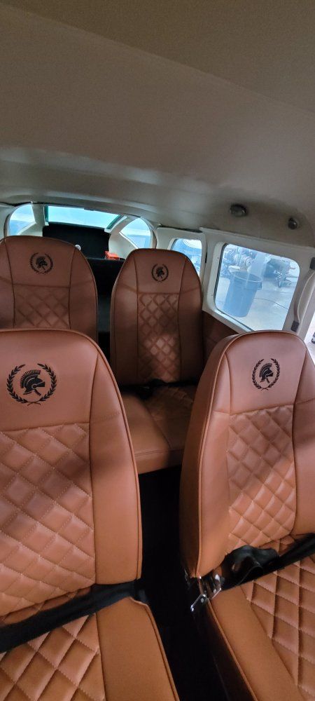 Does your airplane need a new interior give us a call 801 787 3689.