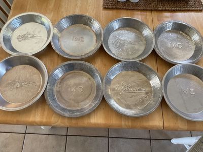 Vtg Marie Callender PieTins