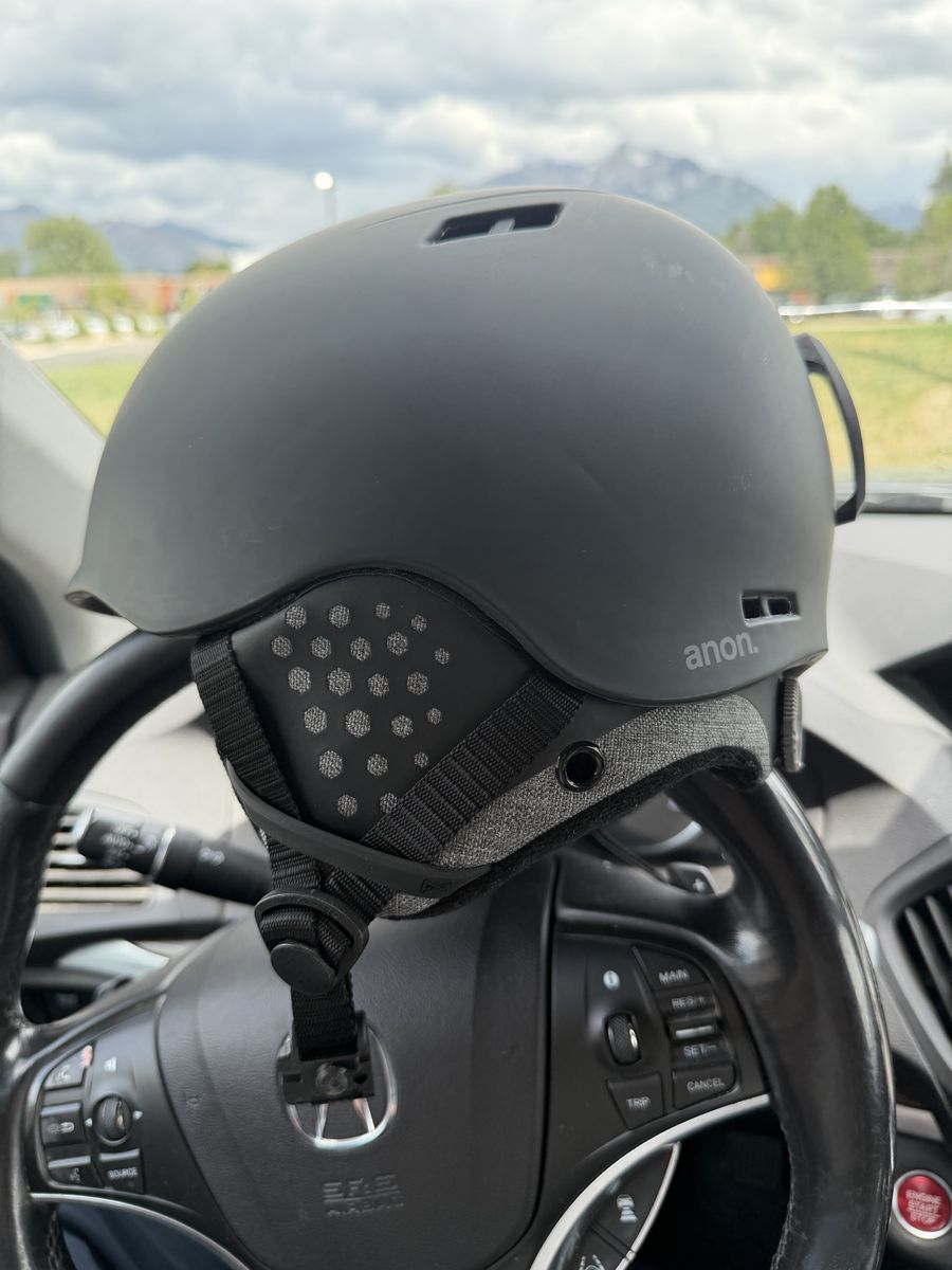 Anon Rodan Snowboard/Ski Helmet - Black, Size L (60-62cm) - Lightweight Protection-Great condition