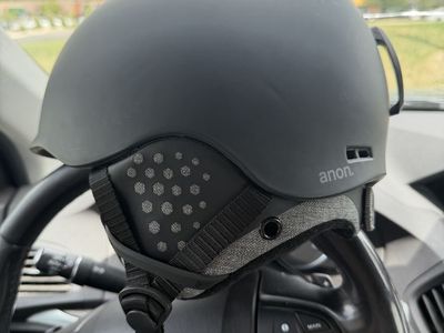 Anon Rodan Snowboard/Ski Helmet - Black, Size L (60-62cm) - Lightweight Protection-Great condition