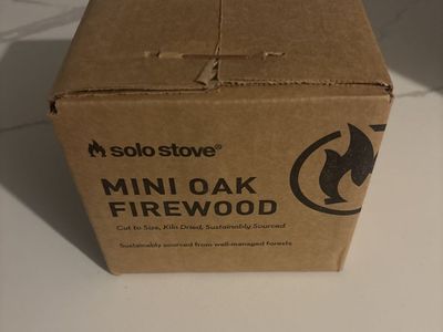 Solo stove mesa XL, mini oak firewood, starter packs, (2) mini sticks {ALL SOLO STOVE}.
