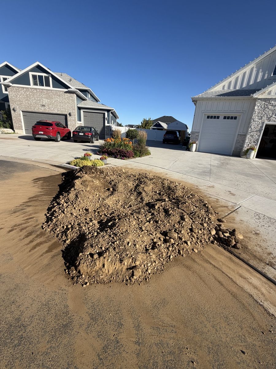 Free Dirt Fill with Rocks - Take All and I’ll pay you $100 Cash! Great for Landscaping/Yard Work.