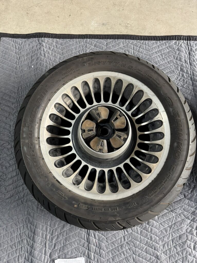 2013 Road King Stock Wheels