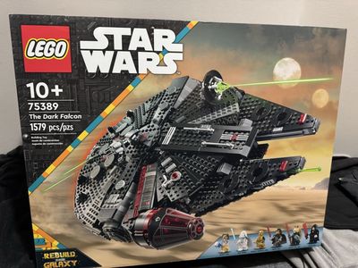 LEGO Star Wars The Dark Falcon 75389 Building Set - 1579 Pieces, New in Box, Ages 10+
