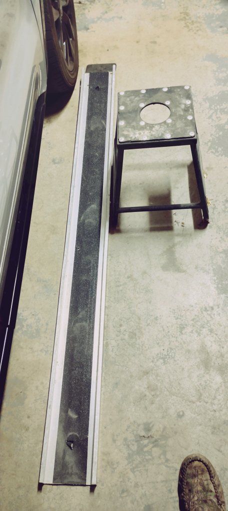 Dirt Bike Loading Ramp and Pit Stand Set.