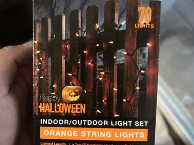 Halloween lights
