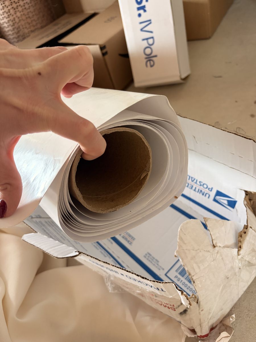 White Vinyl Dance Floor