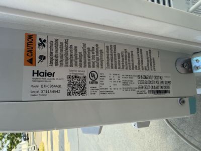 2 Haier window AC units