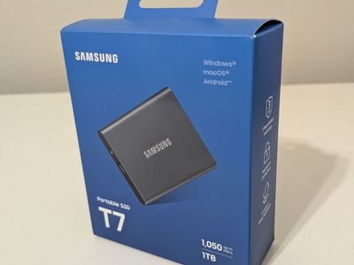 Samsung T7 1 TB Solid-State Drive (SSD)