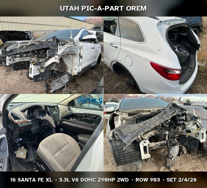 2016 Hyundai Santa Fe XL Parts - UTPAP Orem