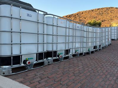 275 GALLON WATER CONTAINERS