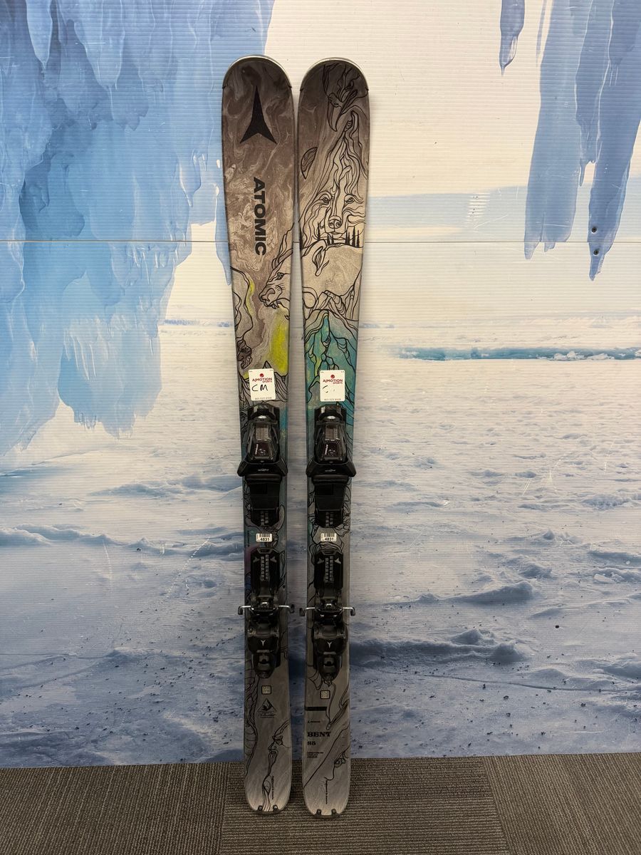 Used 2023 Atomic Bent Chetler 85 150cm Skis w/Atomic M10 Bindings