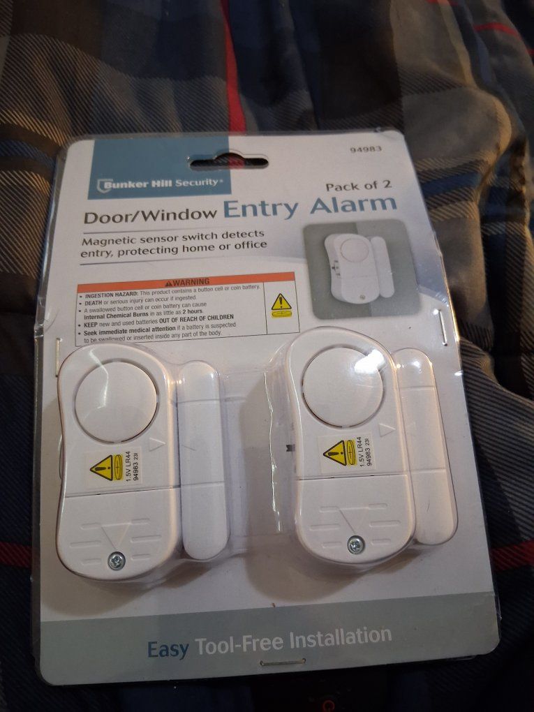 Security Door/Window Entry Alarm Pack
