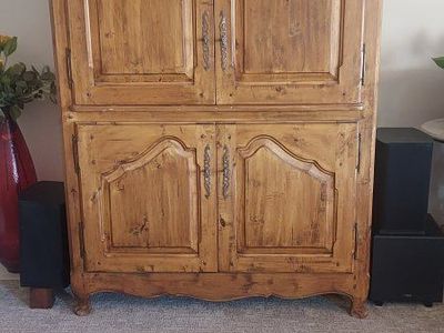 solid armoire. quality piece