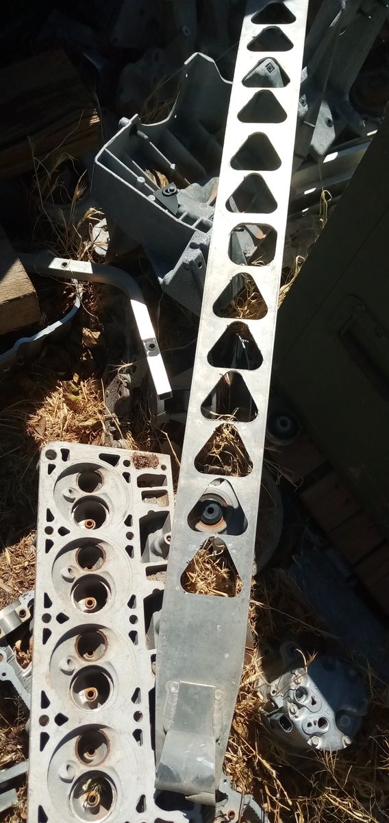 aluminum military container with lots of aluminum