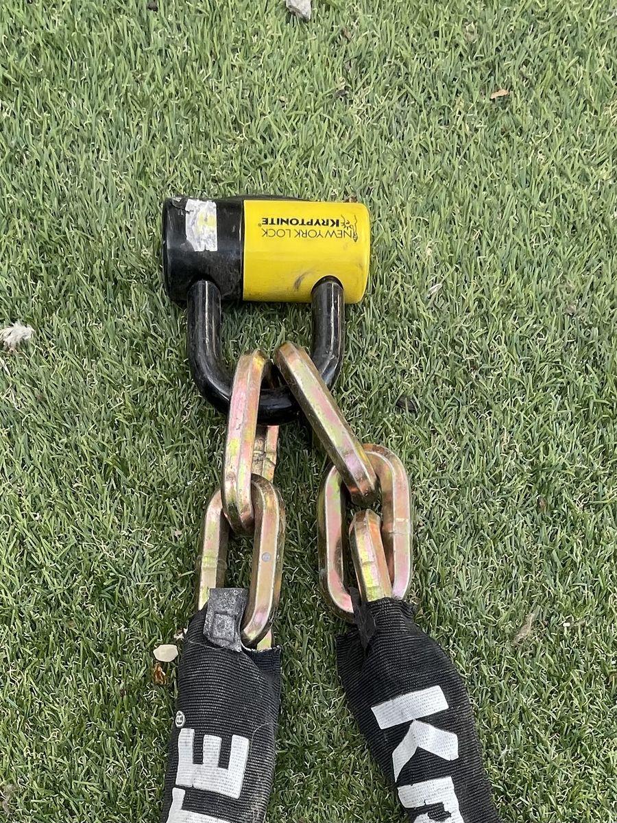 Chain Lock For Motorcycles, Atv