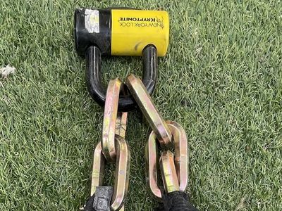 Chain Lock For Motorcycles, Atv