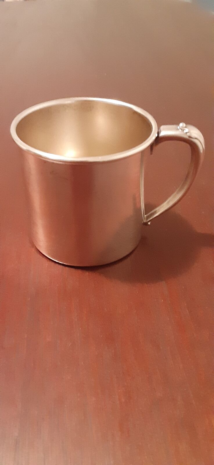 Antique Silver-Plated Nursery Cup / Child’s Mug – c. 1900–1920