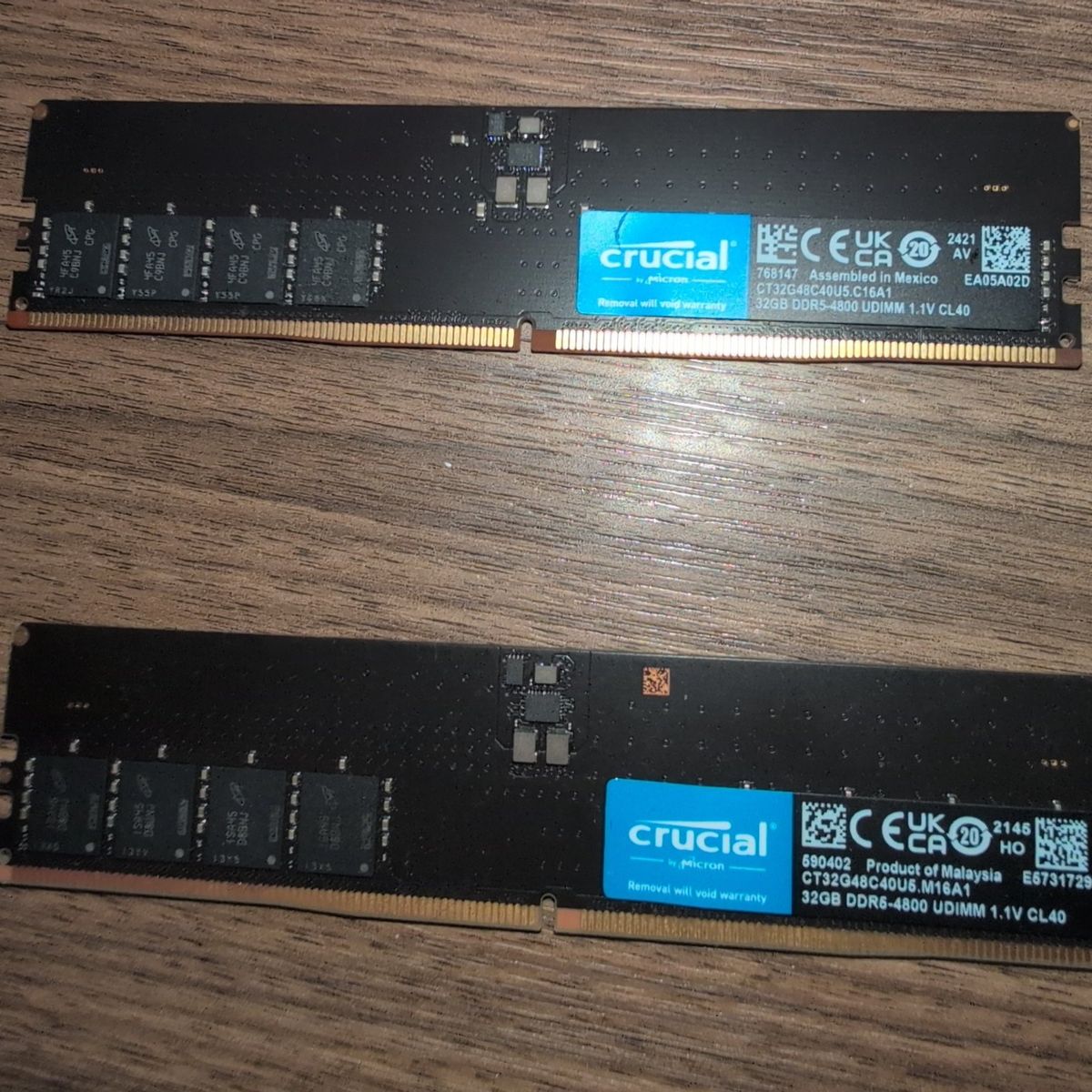 Crucial 32GB DDR5 4800