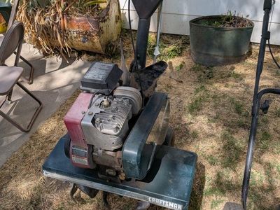 Craftsman 5.5HP 26" Power Reverse Front-Tine Tiller - Garden & Yard Equipment
