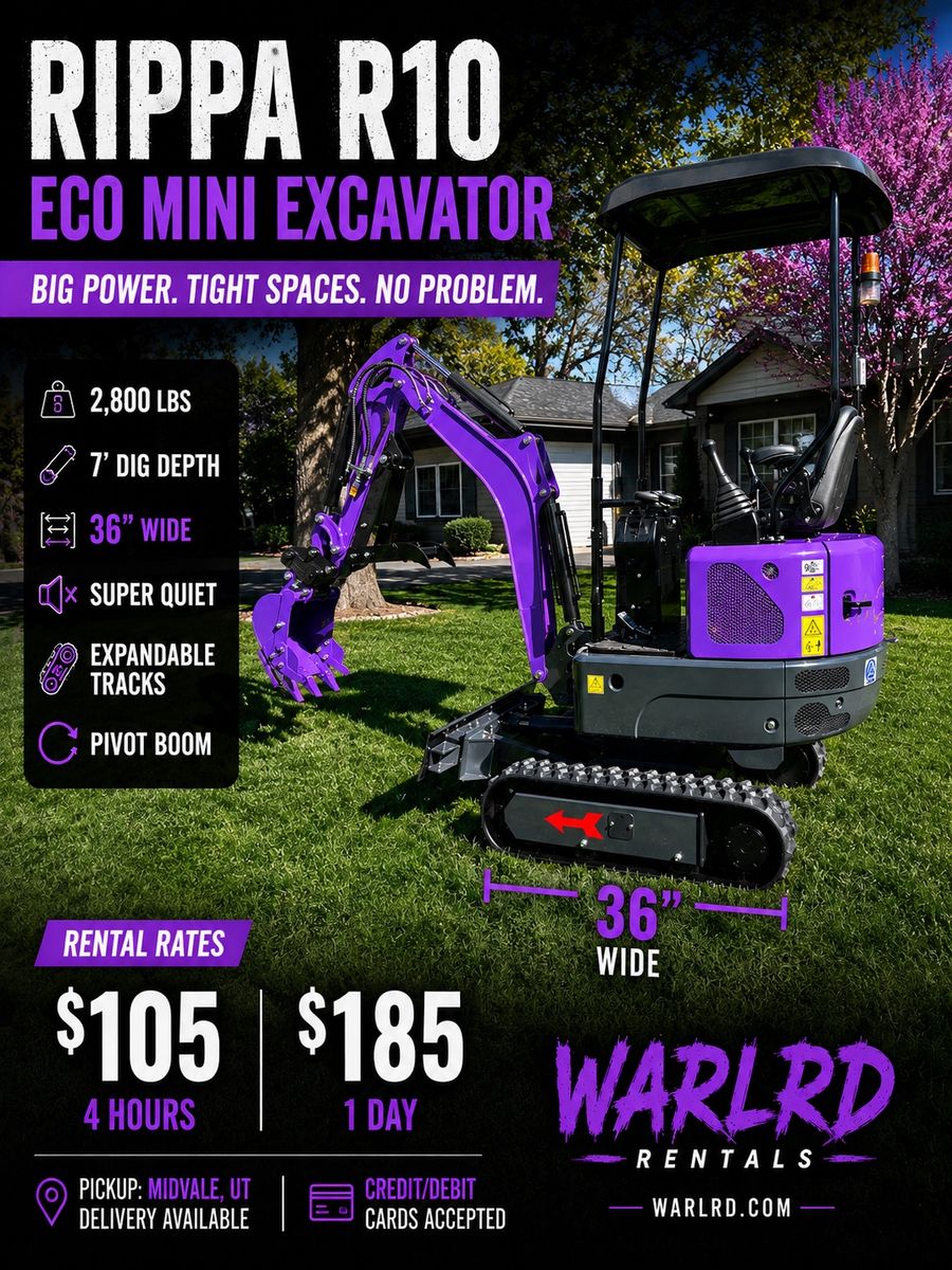 Diesel Mini Ex - Excavator