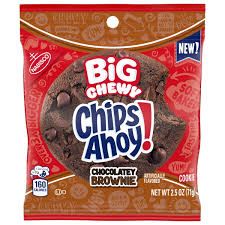 Chips Ahoy Big Chewy Chocolatey Brownie Single Cookie 2.5 oz  #105370