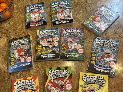 Captain Underpants 1-10