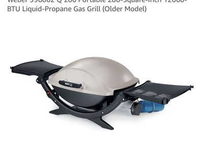Weber Q 200 Portable Liquid-Propane Gas Grill