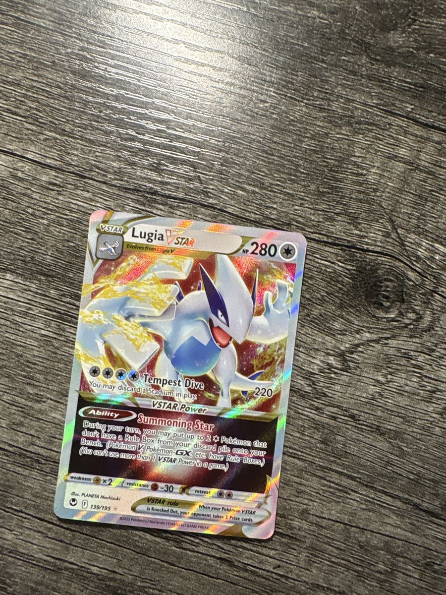 Lugia V STAR