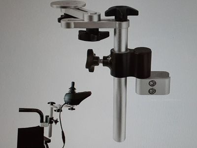 New Electric Wheelchair Joystick Holder - Joystick Back Frame Mount to Control The Wheelchair from Behind by Caregiver