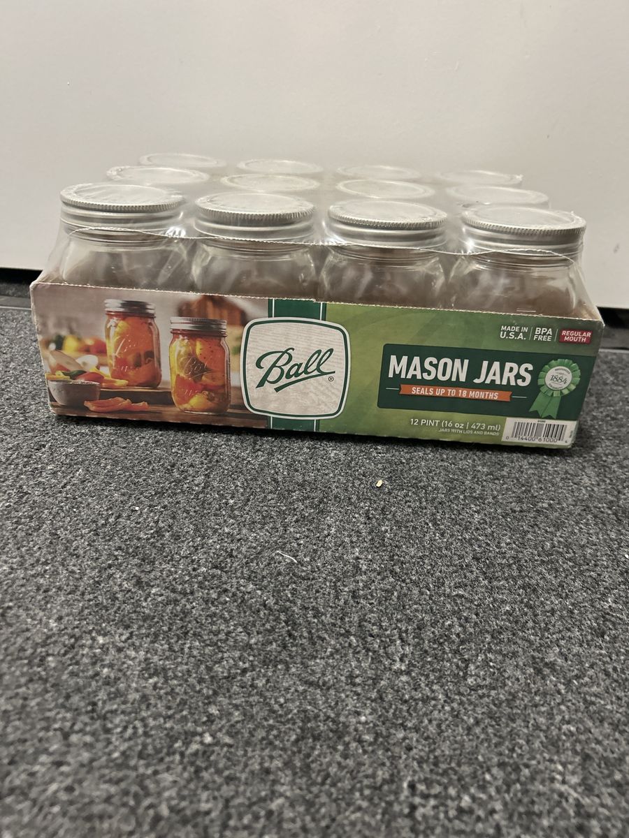 1 dozen pint jars 