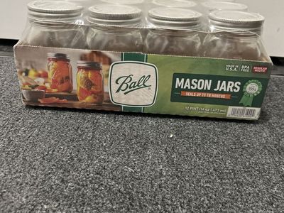 1 dozen pint jars