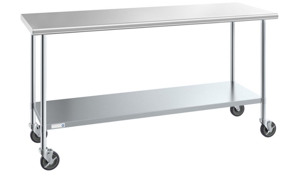 Stainless Steel Kitchen Island With wheels